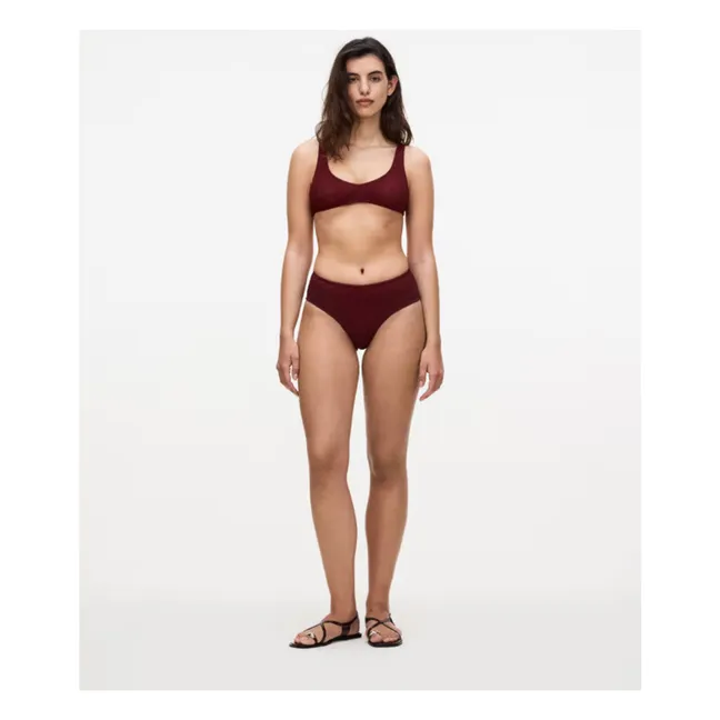 Bas de Maillot Cherry Riva | Bordeaux