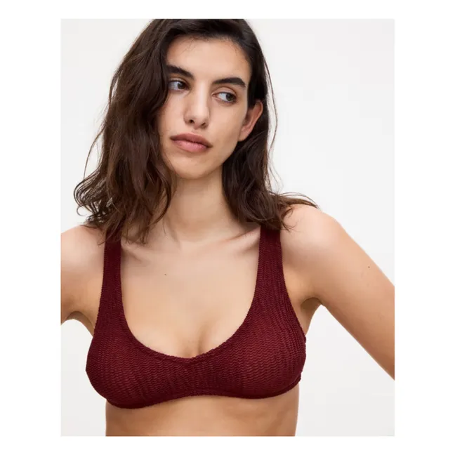 Haut de maillot Cherry Roccia | Bordeaux