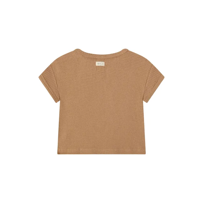 T-Shirt Gaufré | Argile