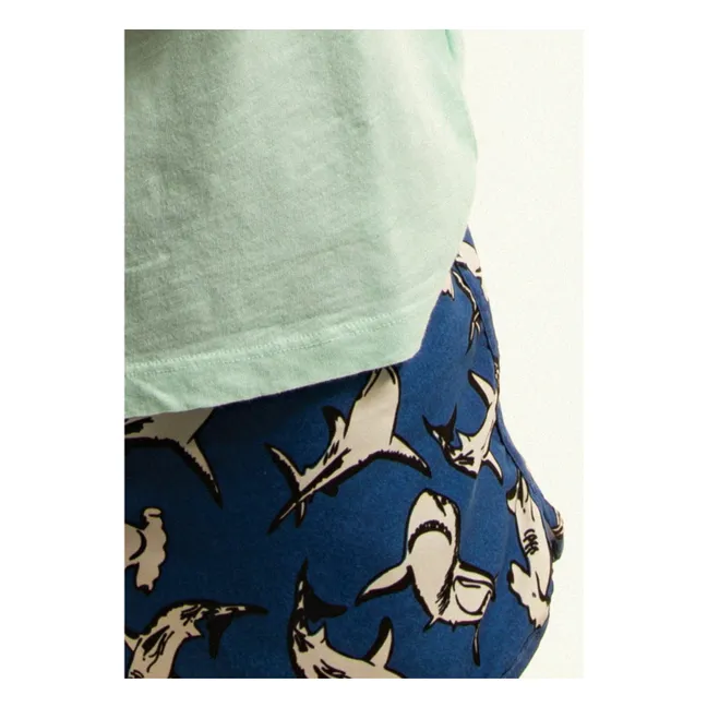 Short de Bain Guapi Shark | Bleu marine