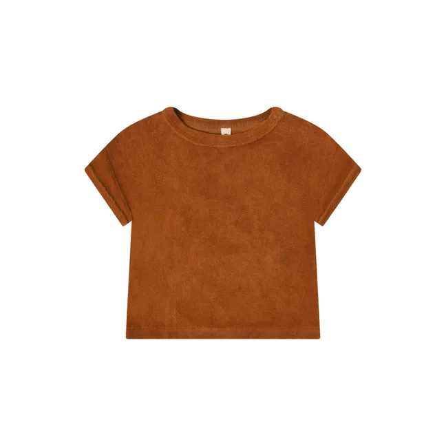 T-Shirt Eponge | Terracotta