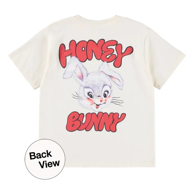 T-shirt Riley Honey Bunny Coton Bio | Beige