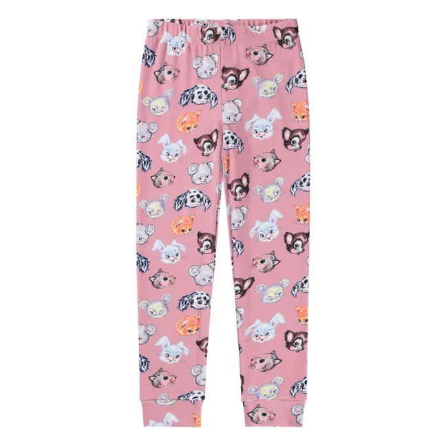 Pyjama Lue Itty Bitty Bio-Baumwolle | Rosa