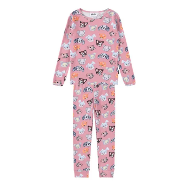 Pyjama Lue Itty Bitty Bio-Baumwolle | Rosa