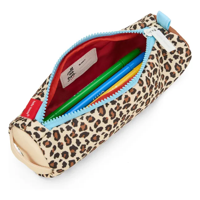 Trousse Léopard | Beige