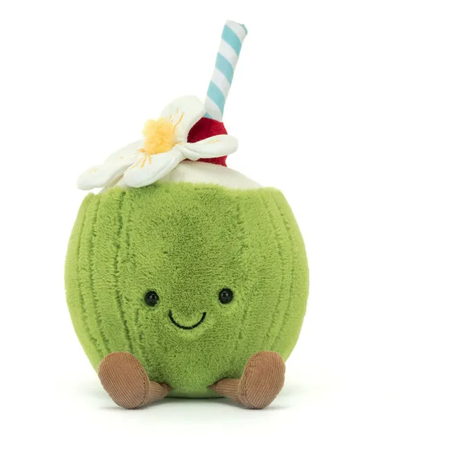 Peluche Noix de Coco Aruba | Vert