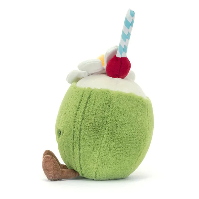 Peluche Noix de Coco Aruba | Vert