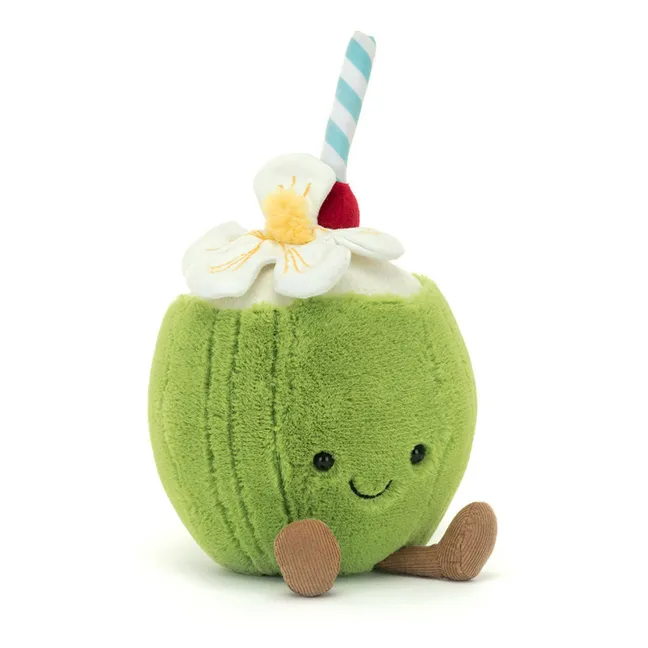 Peluche Noix de Coco Aruba | Vert
