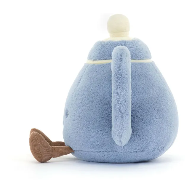 Peluche Théière Vicky | Bleu ciel