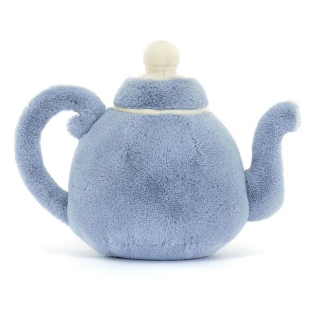 Peluche Théière Vicky | Bleu ciel