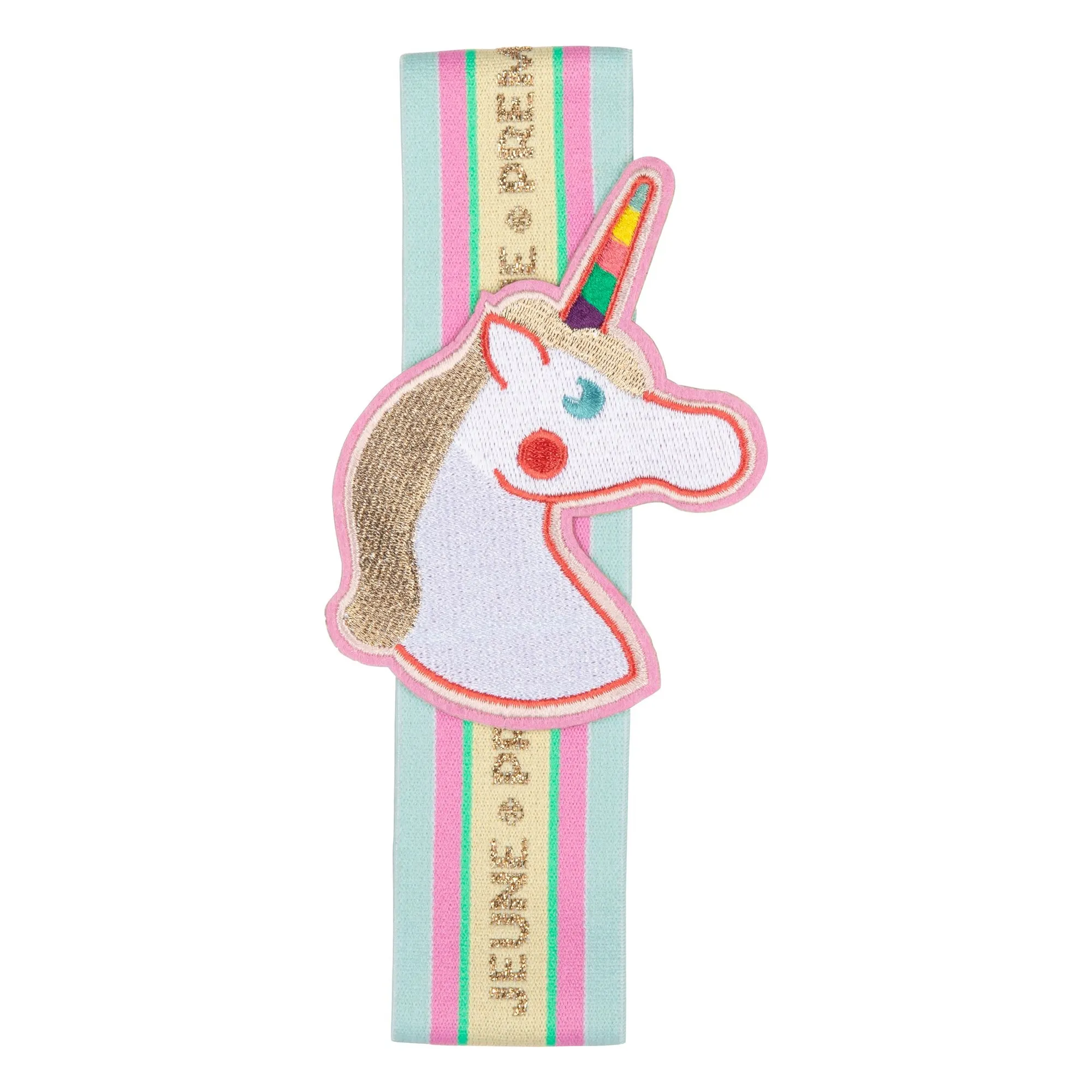 Jeune Premier Ecru Elastic Unicorn Lunch Box
