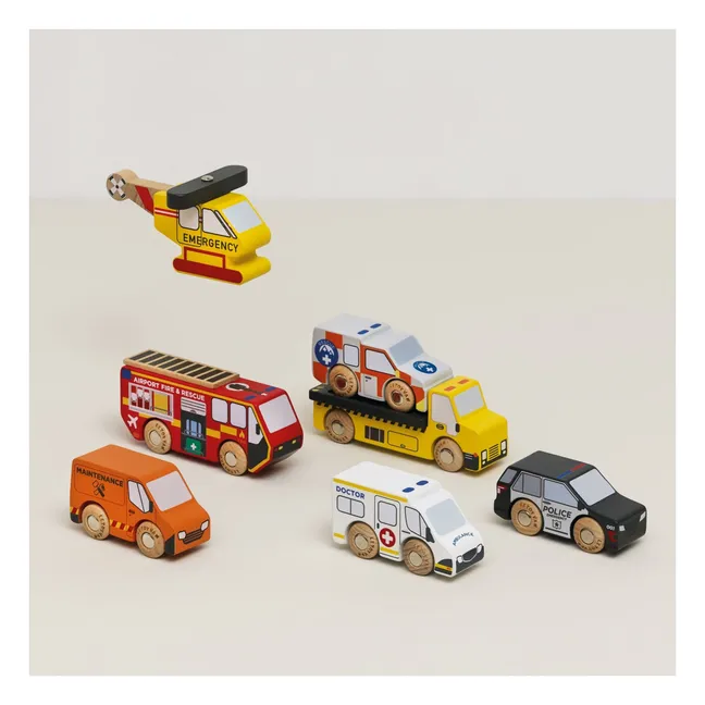 Véhicules de sauvetage - Set de 7