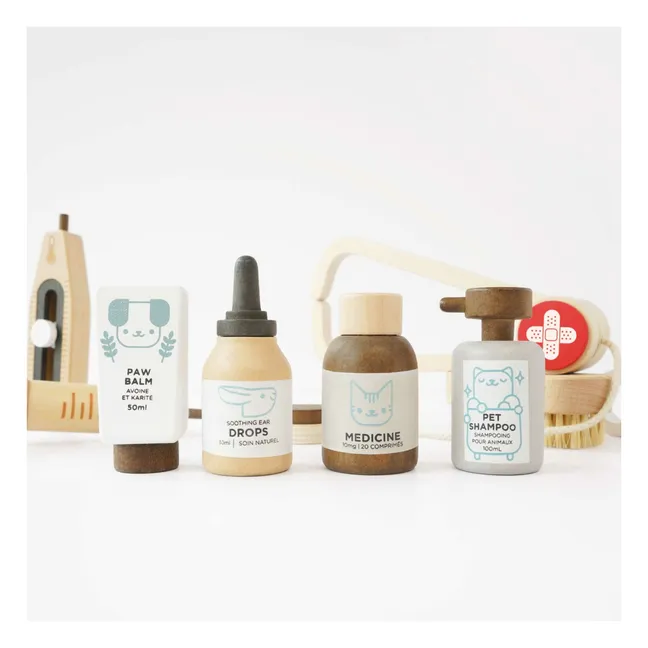 Maletín y accesorios veterinarios