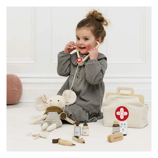 Maletín y accesorios veterinarios