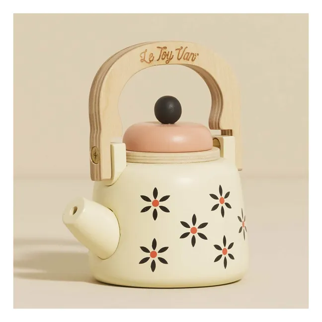 Vintage kettle | Ecru