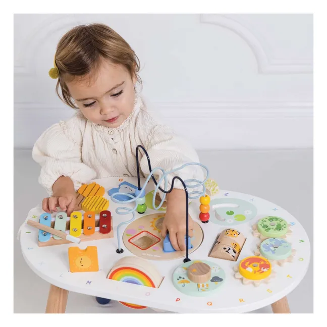 Mesa de actividades sensoriales | Multicolor