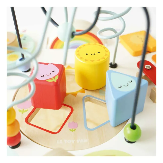 Mesa de actividades sensoriales | Multicolor