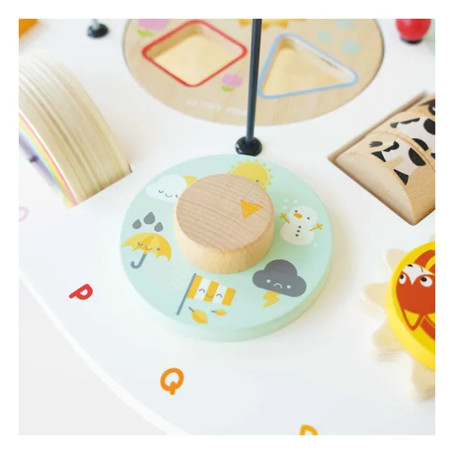 Mesa de actividades sensoriales | Multicolor