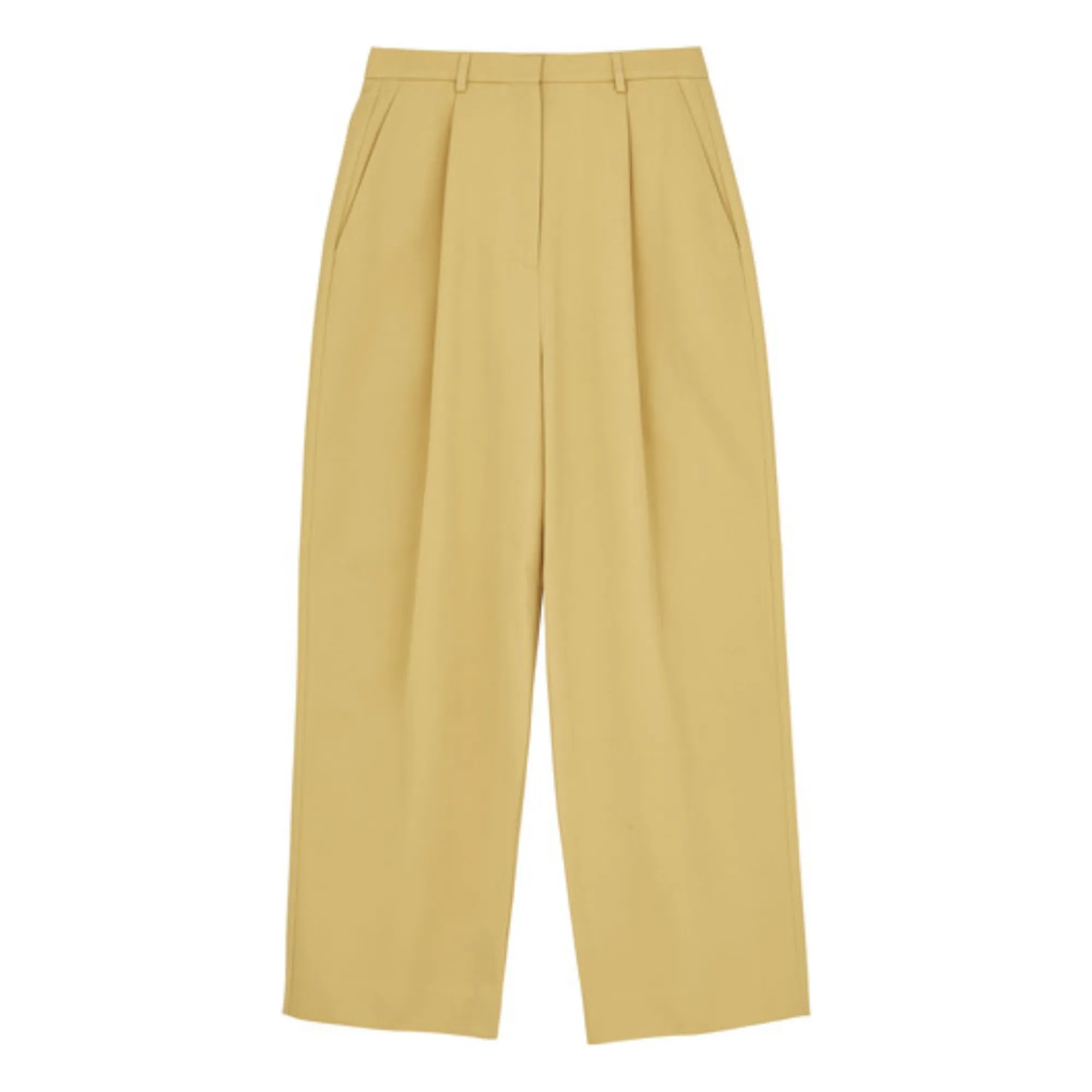 Skall Studio Pale Yellow Bob Pants