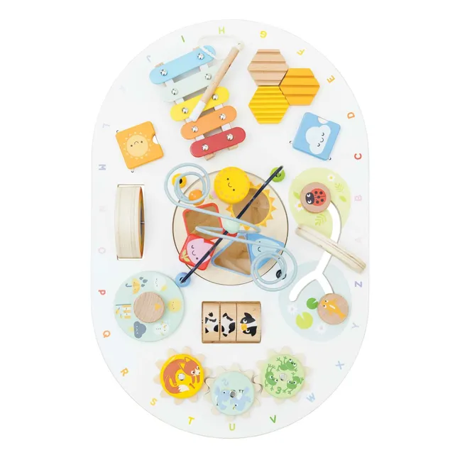 Mesa de actividades sensoriales | Multicolor