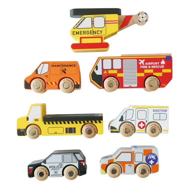 Véhicules de sauvetage - Set de 7