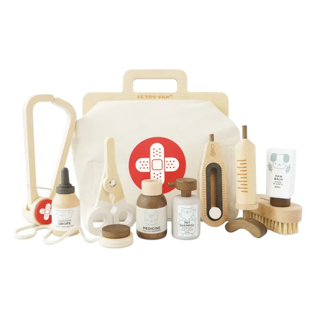 Mallette de vétérinaire et ses accessoires