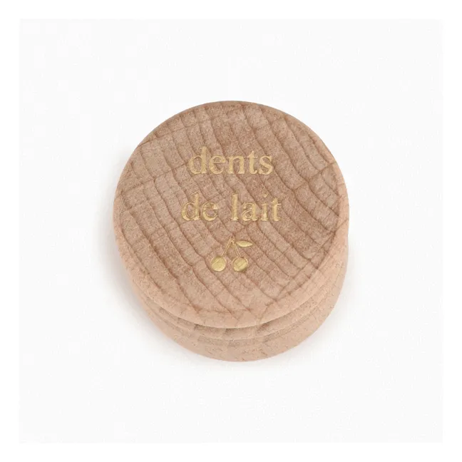 Coffret Naissance Cape de Bain Brosse et Huile | Naturel