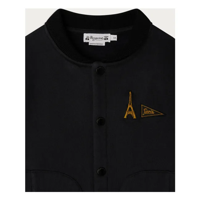 Veste Jaber Coton Bio | Noir