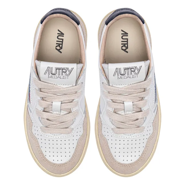 Baskets Kids Medalist Low Suède | Bleu nuit
