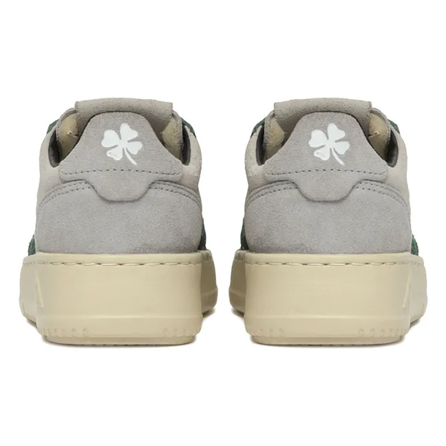 Cestini per bambini Medalist Low Bicolores Suède | Verde scuro