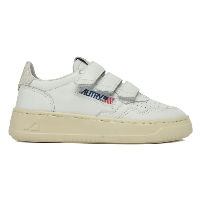 Baskets Kids Kidstripes Low Pailletées | Argenté
