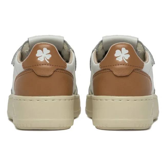 Baskets Kids Kidstripes Low Cuir | Marron