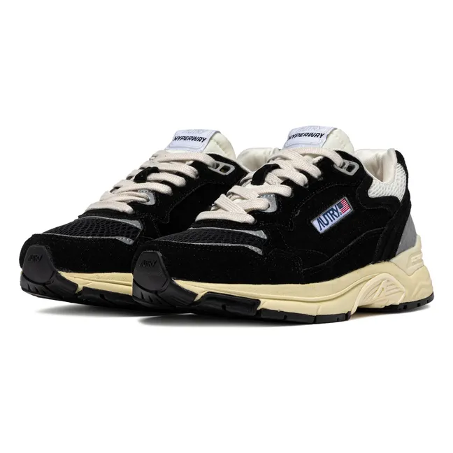 Baskets Hyperway Low Suède | Noir