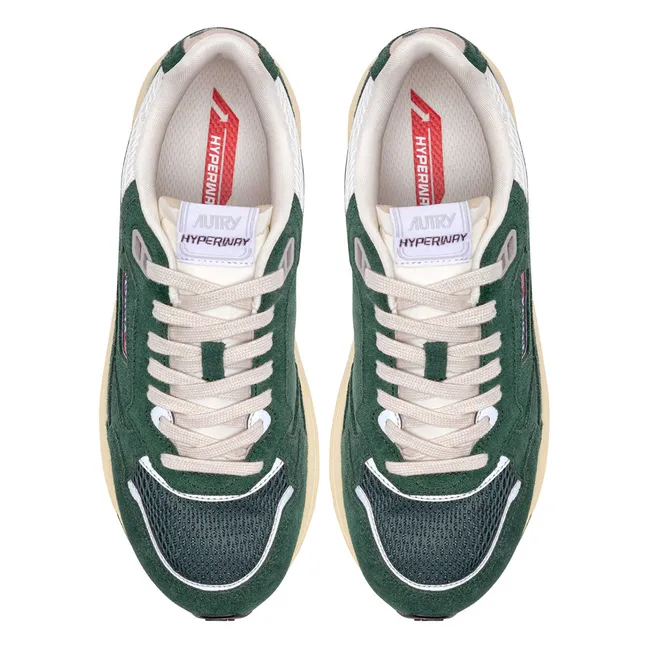 Hyperway Low Sneakers Wildleder | Grün