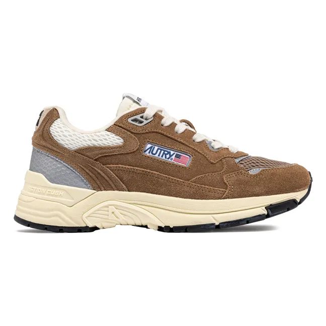 Baskets Hyperway Low Suède | Taupe