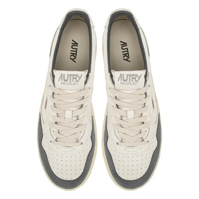 Sneakers Medalist Low Ziegenleder/Suede | Dunkelgrau