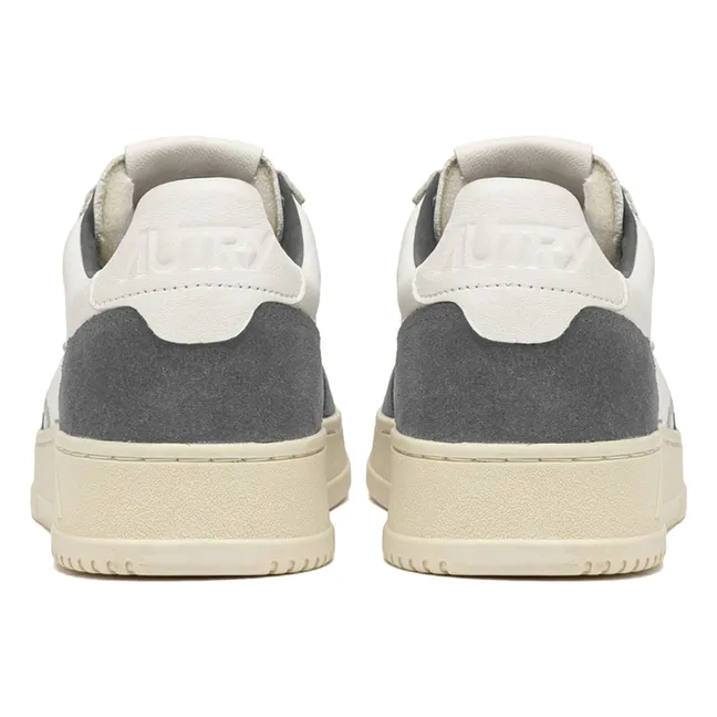 Baskets Medalist Low Cuir de Chèvre/Suède | Gris foncé