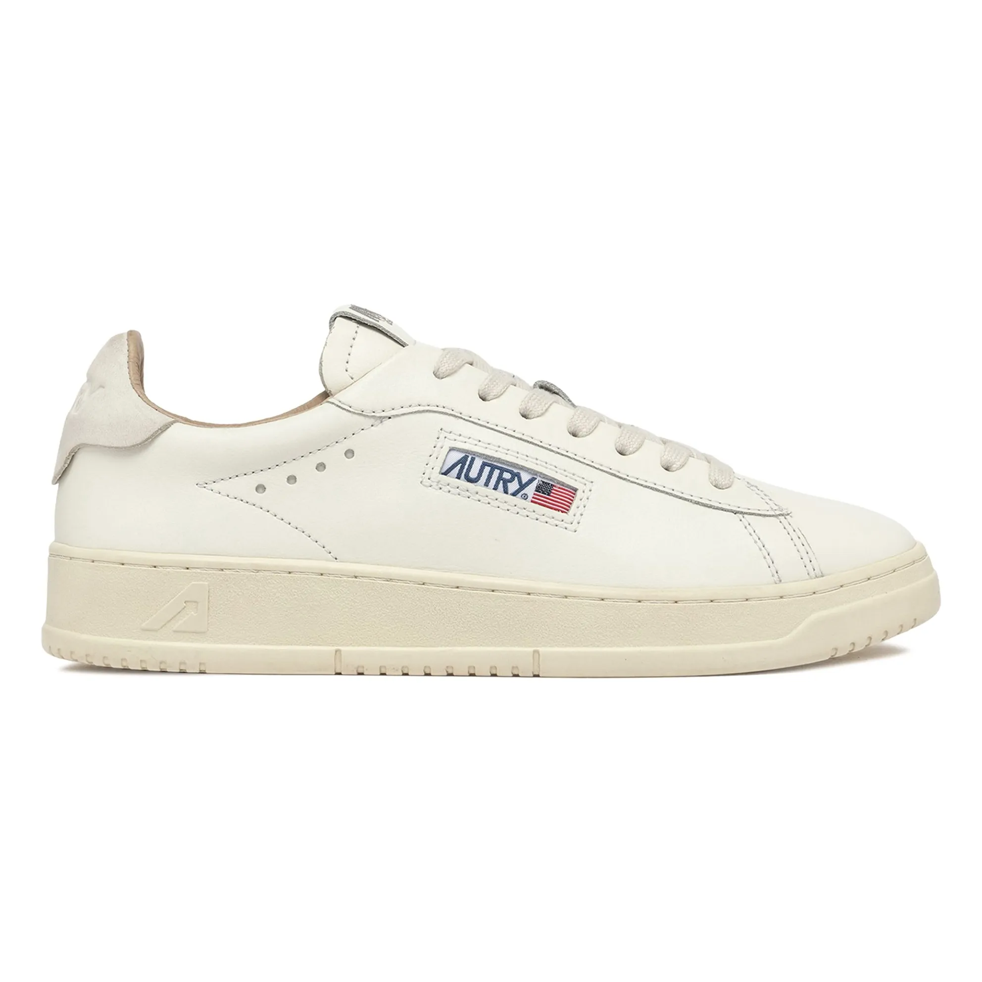 Autry White Dallas Low Sneakers