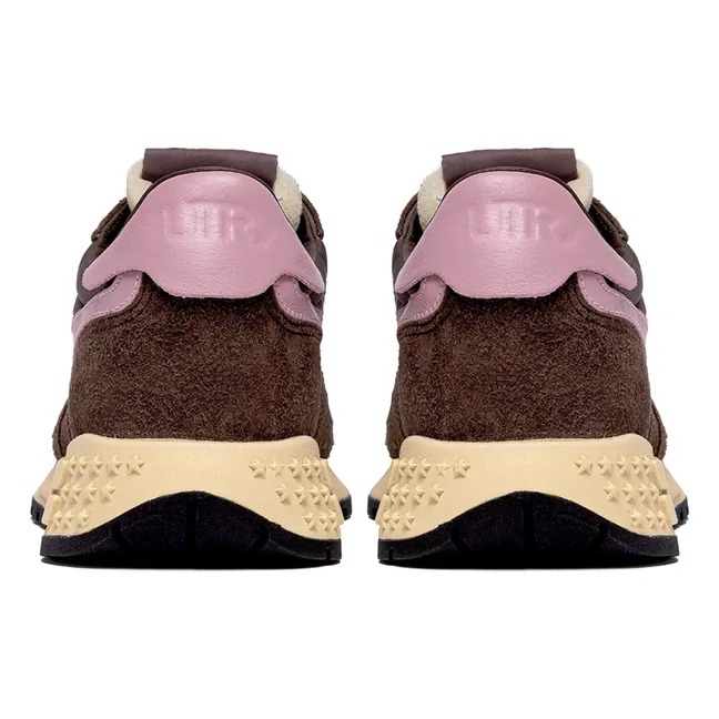 Reelwind Low Suede/Nylon Sneakers | Brown