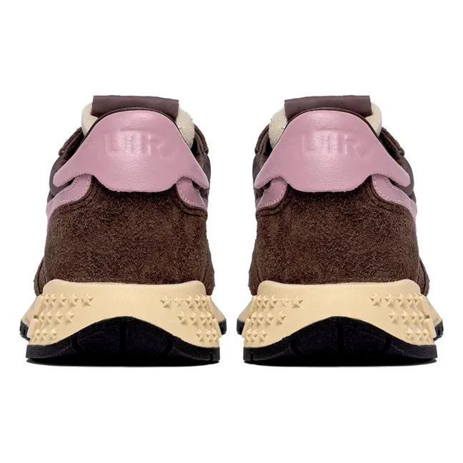 Reelwind Low Suede/Nylon Sneakers | Brown