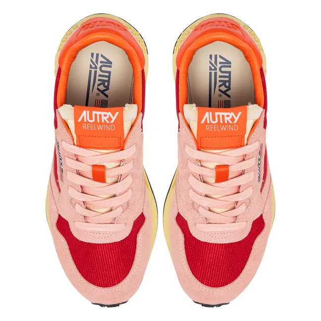 Reelwind Low Suede Sneakers | Pink