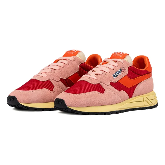 Reelwind Low Suede Sneakers | Pink