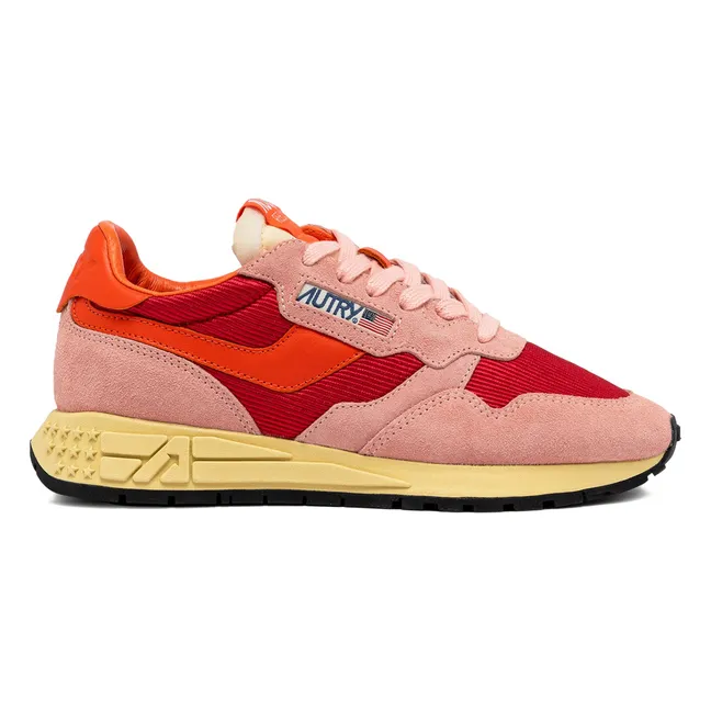 Reelwind Low Suede Sneakers | Pink