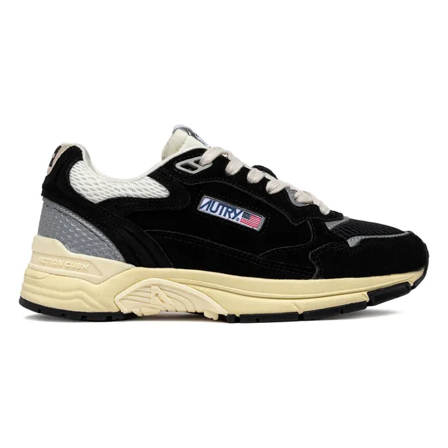 Hyperway Low Suede Sneakers | Black