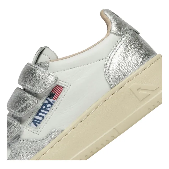 Baskets Kids Kidstripes Low Bicolores | Argenté