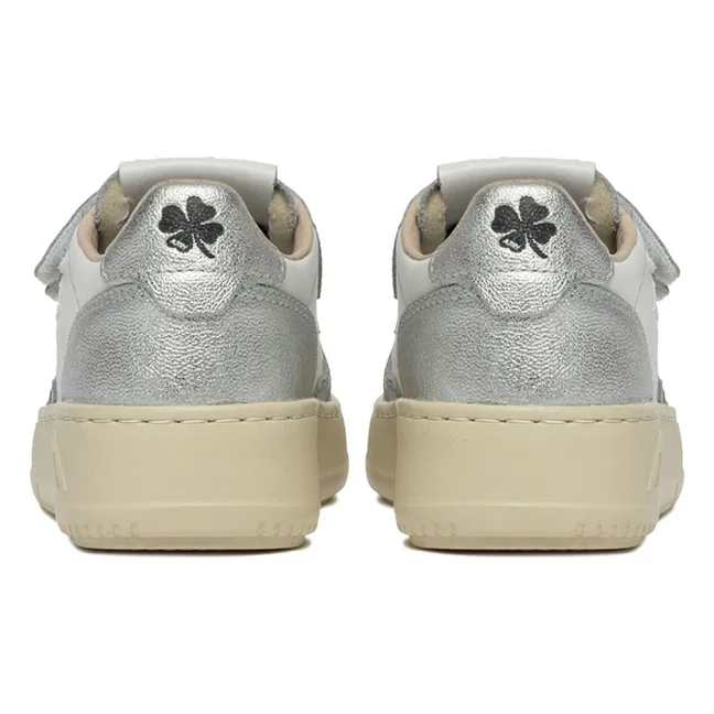 Sneakers Kids Kidstripes Low Zweifarbig | Silber