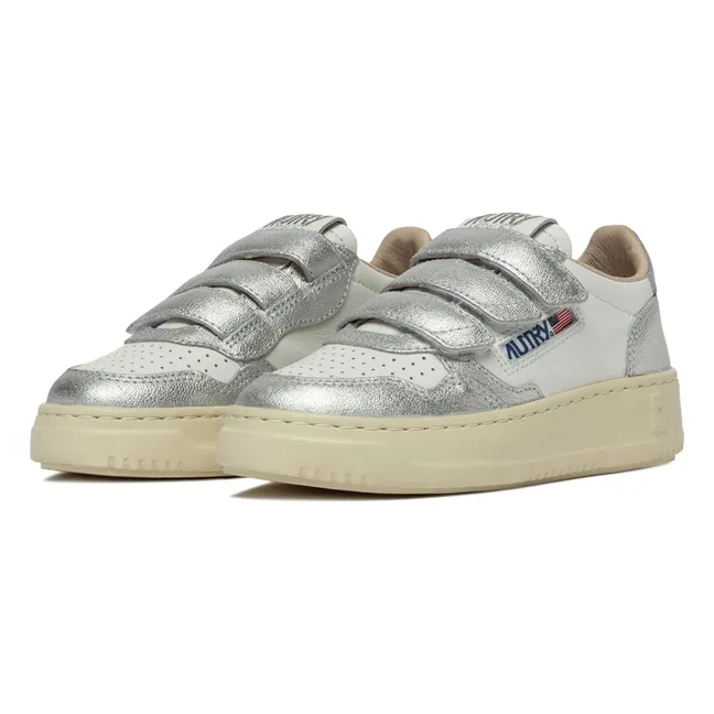 Baskets Kids Kidstripes Low Bicolores | Argenté