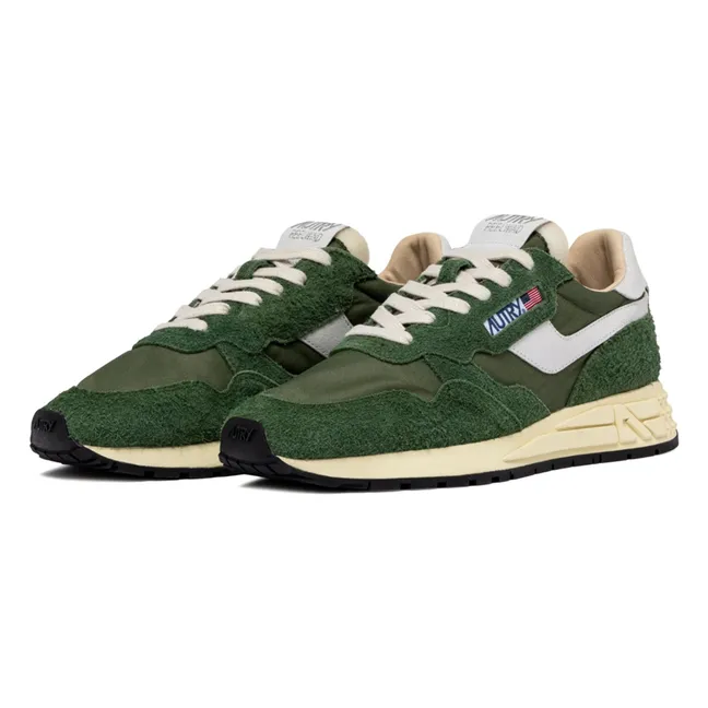 Baskets Reelwind Low Nylon | Vert foncé