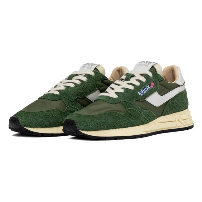 Scarpe da ginnastica basse in nylon Reelwind | Verde scuro