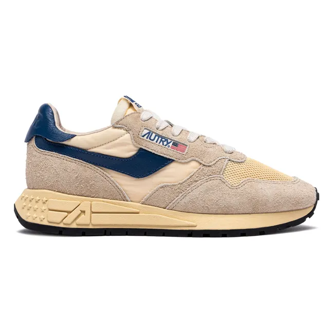 Reelwind Low Suede/Nylon Sneakers | Navy blue